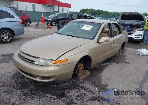 2002 Saturn L-Series L200 из США, поврежденный, VIN 1G8JU54F12Y580622